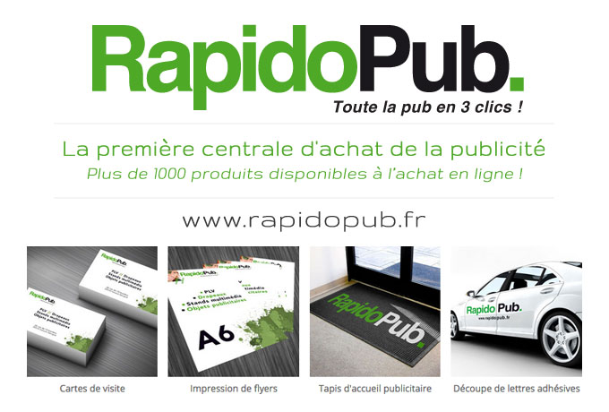 Sur RapidoPub, nous vous proposons plus de 1000 produits publicitaire en ligne régulièrement mis à jour !